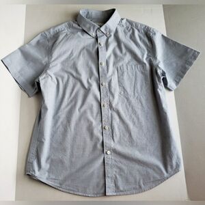 MEN'S GOODFELLOW & CO BUTTON-DOWN SHORT SLEEVE SHIRT SIZE LARGE